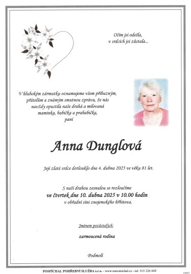 Anna Dunglová