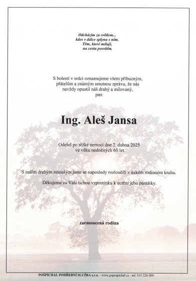 Ing. Aleš Jansa