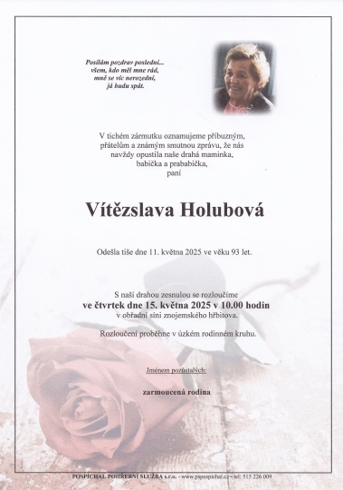 Vítězslava Holubová