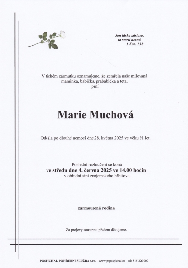 Marie Muchová