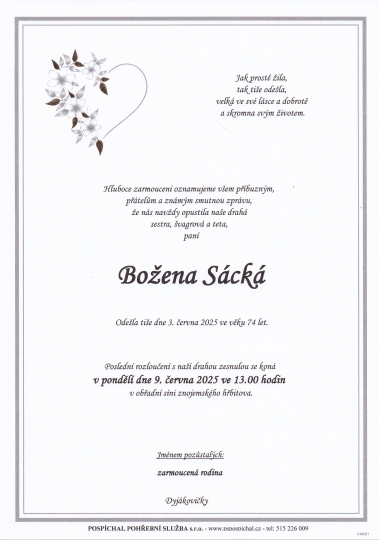 Božena Sácká
