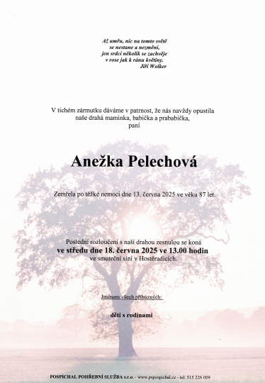 Anežka Pelechová