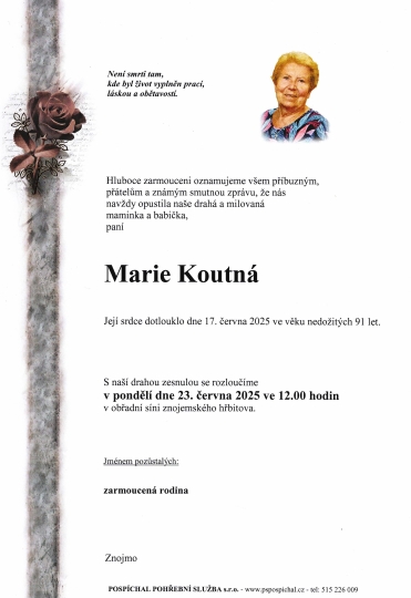 Marie Koutná