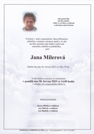 Jana Milerová