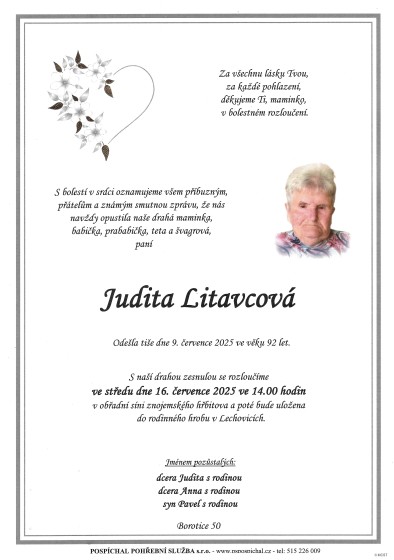Judita Litavcová