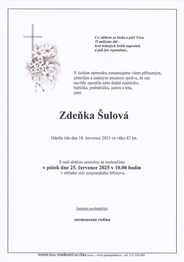 Zdeňka Šulová