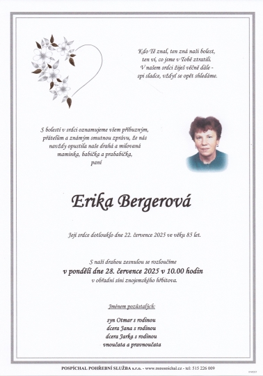 Erika Bergerová Erika Bergerová