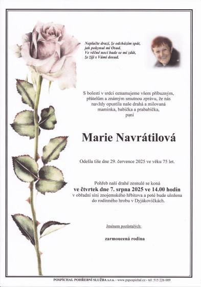 Marie Navrátilová