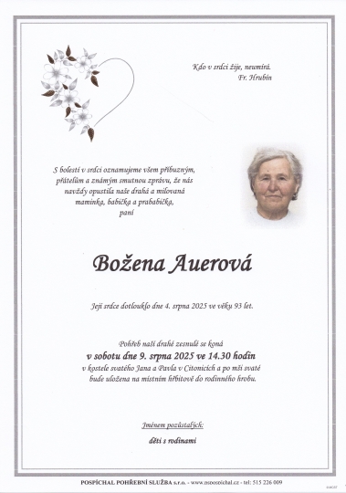 Božena Auerová