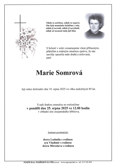 Marie Somrová