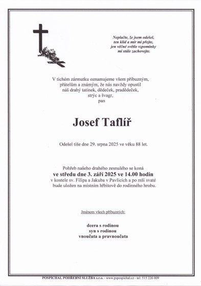 Josef Taflíř