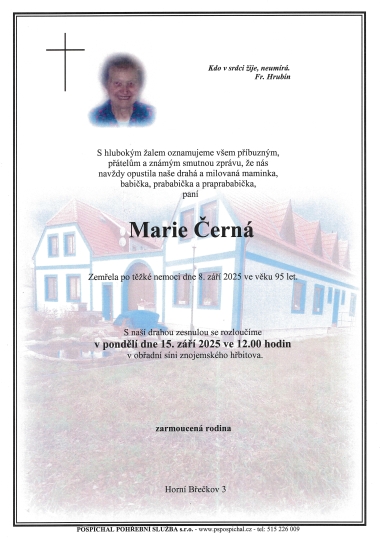 Marie Černá