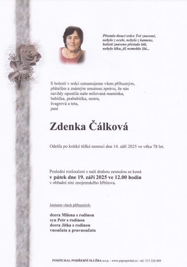 Zdenka Čálková