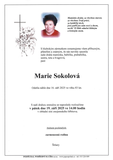 Marie Sokolová