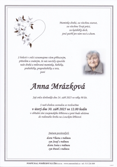 Anna Mrázková
