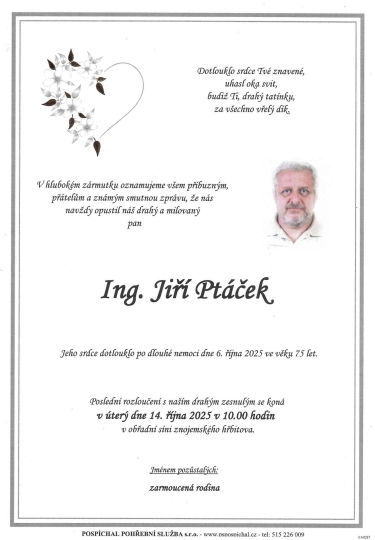 Ing. Jiří Ptáček