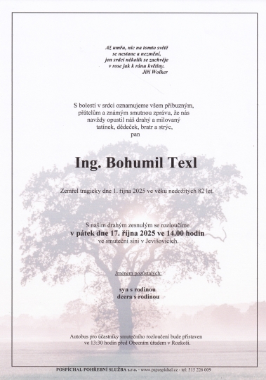 Ing. Bohumil Texl