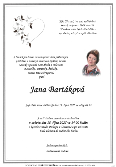 Jana Bartáková