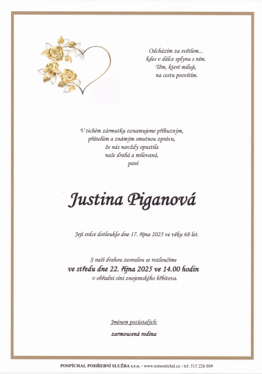 Justina Piganová
