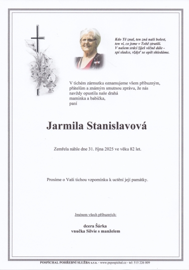Jarmila Stanislavová