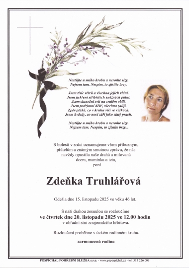Zdeňka Truhlářová