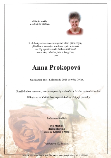 Anna Prokopová