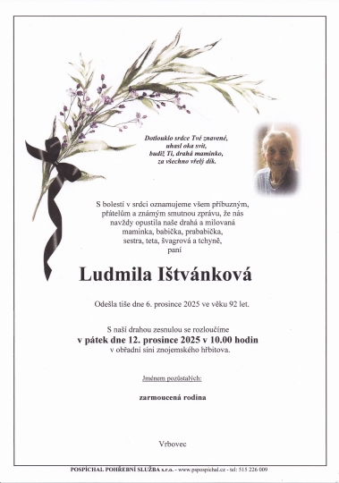 Ludmila Ištvánková