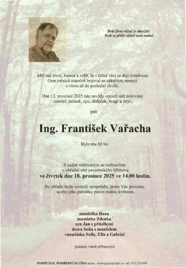 Ing. František Vařacha