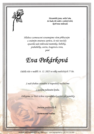 Eva Pekárková