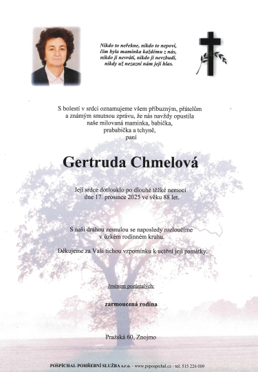 Gertruda Chmelová