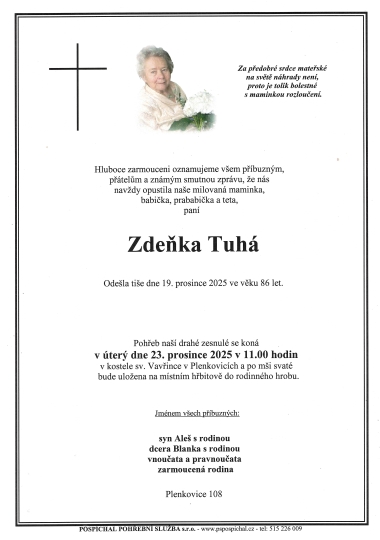 Zdeňka Tuhá