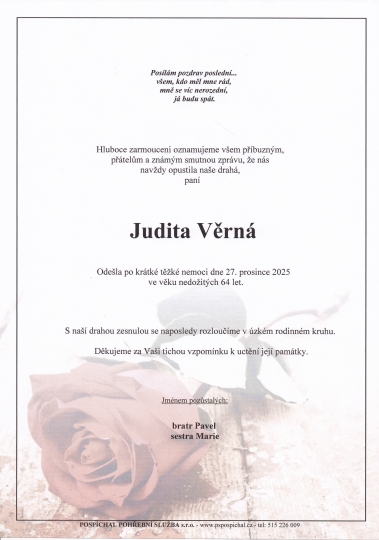 Judita Věrná