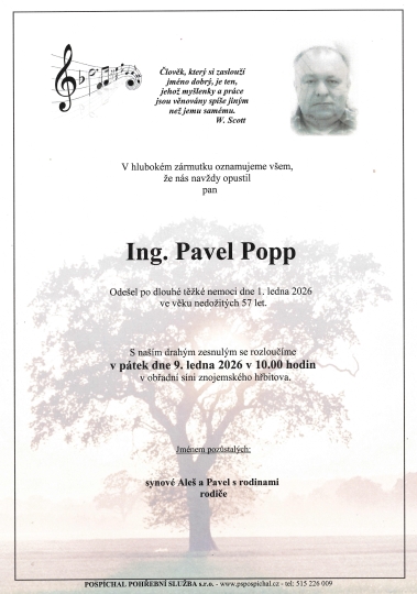 Ing. Pavel Popp