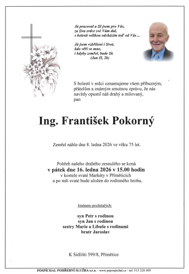Ing. František Pokorný