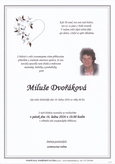 Miluše Dvořáková
