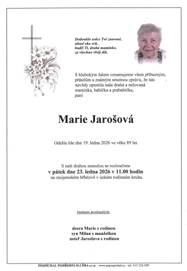 Marie Jarošová
