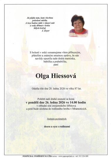 Olga Hiessová