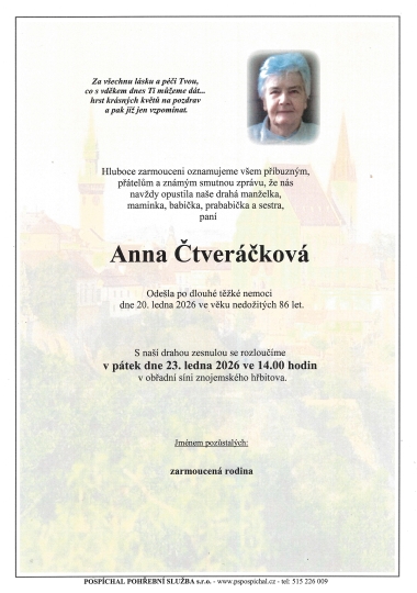 Anna Čtveráčková