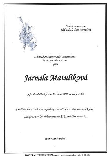 Jarmila Matulíková