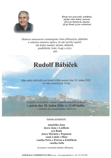 Rudolf Bábíček