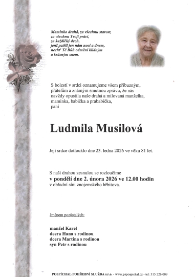 Ludmila Musilová