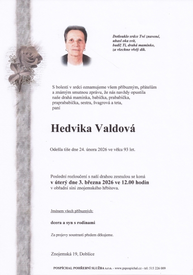 Hedvika Valdová
