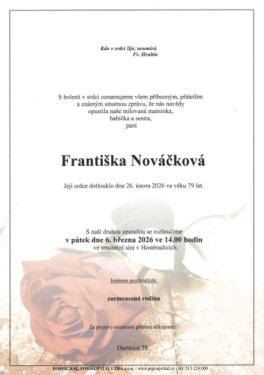 Františka Nováčková