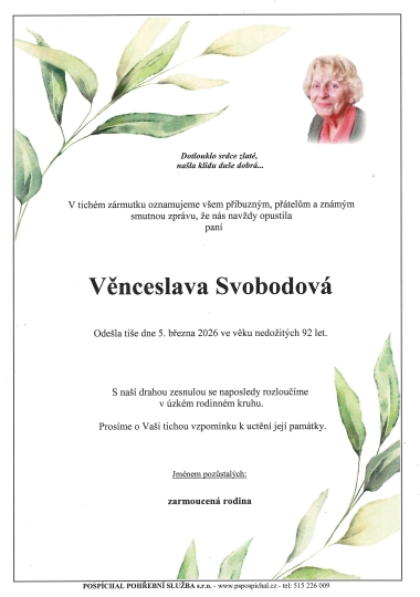 Věnceslava Svobodová