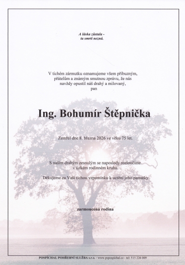 Ing. Bohumír Štěpnička