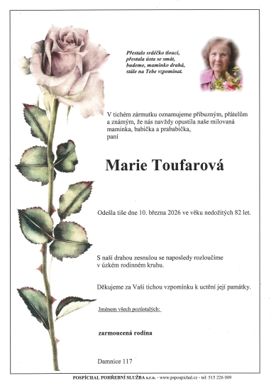 Marie Toufarová