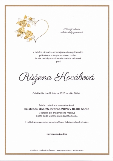 Růžena Kocábová