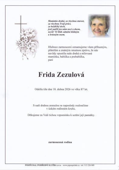 Frida Zezulová