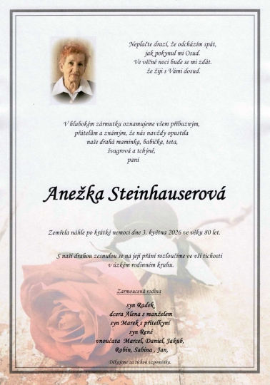 Anežka Steinhauserová