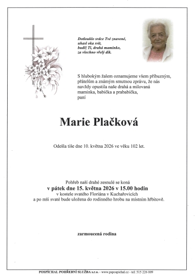 Marie Plačková